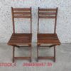 Sillas madera pleglables varios modelos - Imagen 2