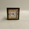 Reloj decoración negro y dorado