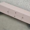 Muebles de televisión de diseño minimista WALDORF rosa - Imagen 2