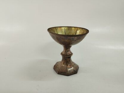 Copa grande de plata envejecida