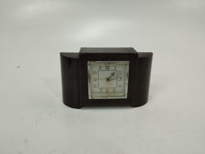 Reloj mesa negro y blanco vintage