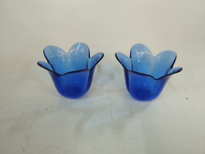 Centro mesa tulipán azul