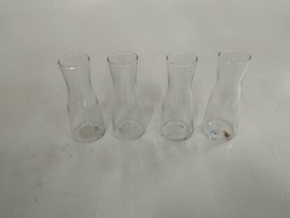 Jarrón cristal cuello ancho