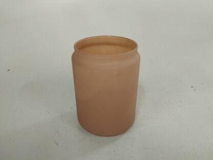 Jarrón cristal mate