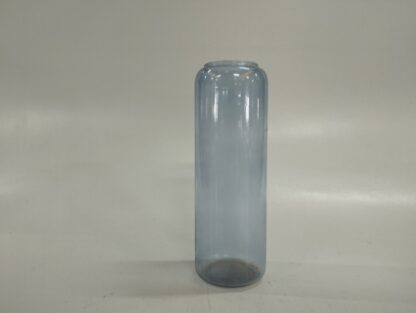 Jarrón cristal azul claro
