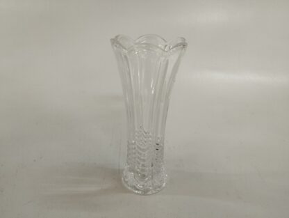 Jarrón cristal tallado cónico 6