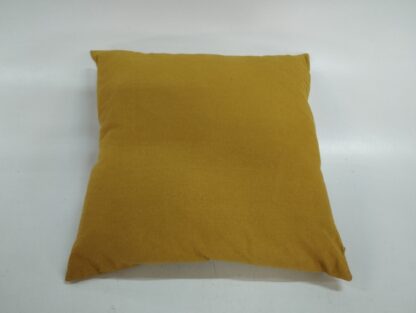 Cojín amarillo mostaza
