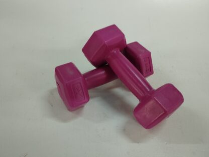 Pesa rosa gimnasio