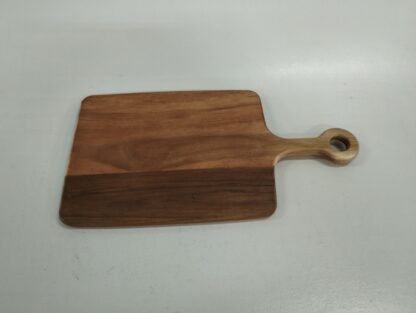 Tabla madera roble con mango cuadrada