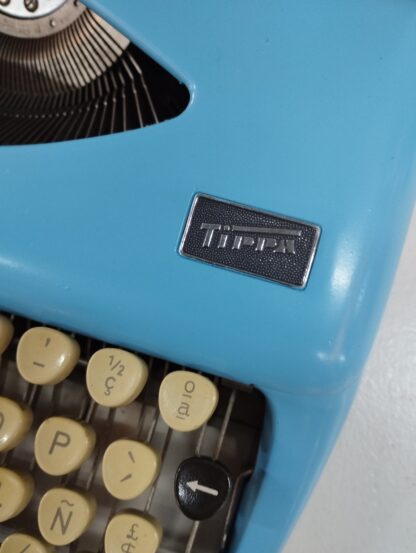 Máquina escribir azul Tippa - Imagen 3
