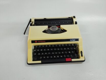 Máquina escribir beige olympiette de luxe