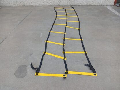 Entrenamiento cintas escalera doble crossfit amarilla