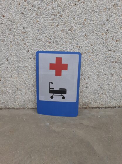 Cartel hospital variados 40x60cm