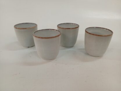Taza expreso filo marrón