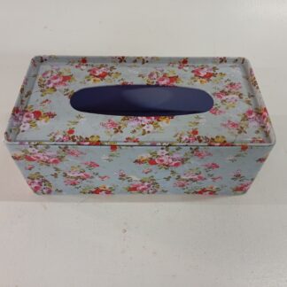 Caja pañuelos flores