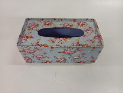 Caja pañuelos flores