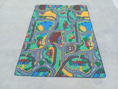 Alfombra infantil ciudad 140x195