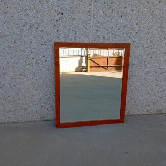 Espejo pared madera oscura 80x92cm