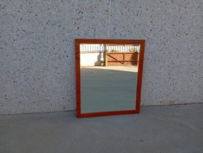 Espejo pared madera oscura 80x92cm