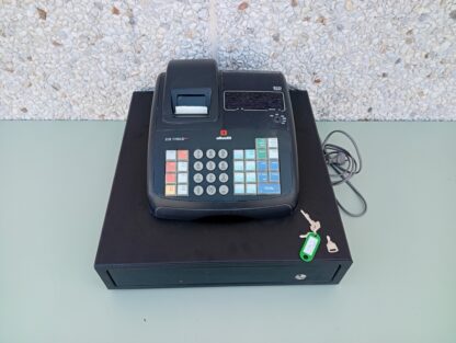 Caja registradora negra