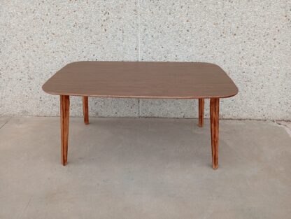 Mesa madera comedor bordes redondeados