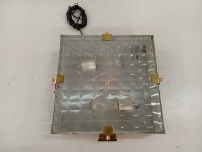 Aplique cuadrado de cristal
